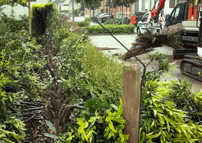 mdl hekwerken tuinafbraak